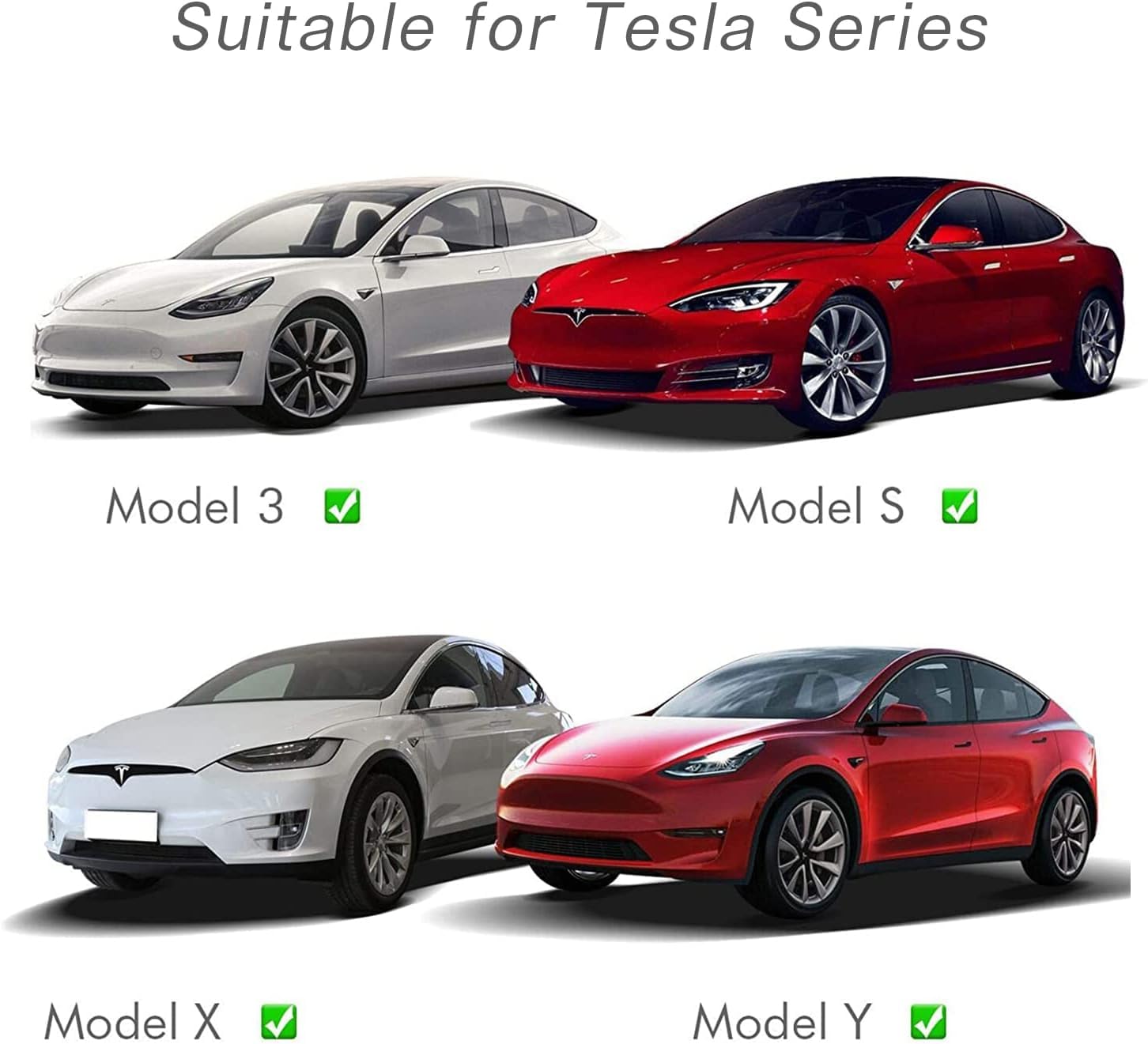 Amazon | Dashadao 4個 車のドアロゴプロジェクターライト Tesla Model